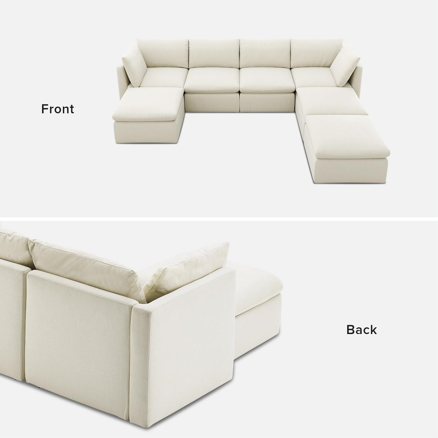 Mopio 6-Seater Modular Sofa Bed