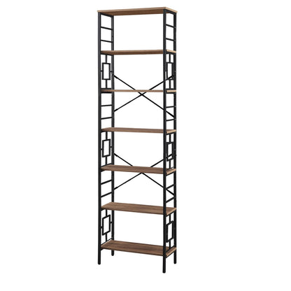 HOMISSUE 84" Metal Bookshelf