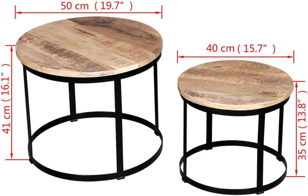 Youuihom Nesting Coffee Tables