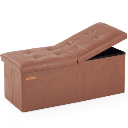 HAUSFRAU 31.5" Storage Ottoman Bench