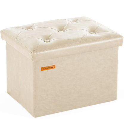 HAUSFRAU 31.5" Storage Ottoman Bench