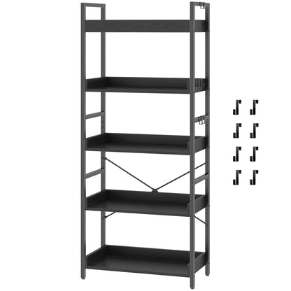 HCHQHS 6-Tier Bookcase