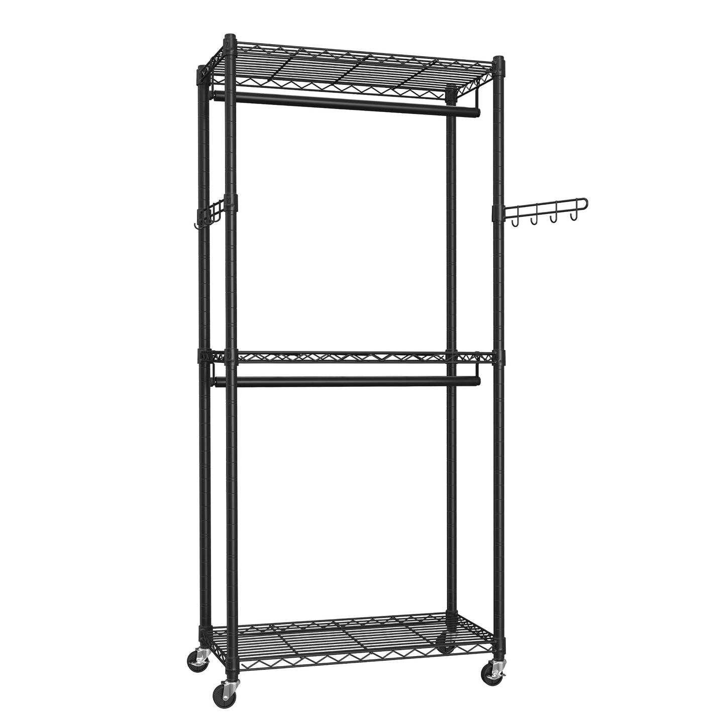 SONGMICS Heavy-Duty Portable Clothes Rack