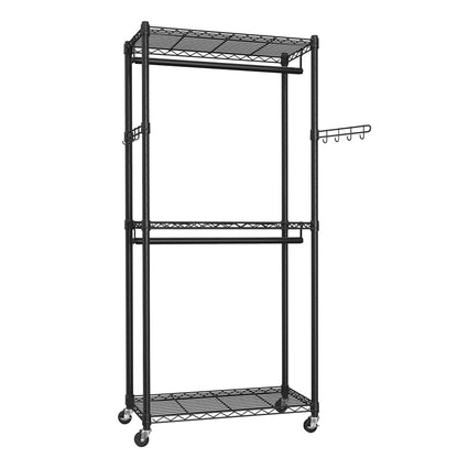 SONGMICS Heavy-Duty Portable Clothes Rack