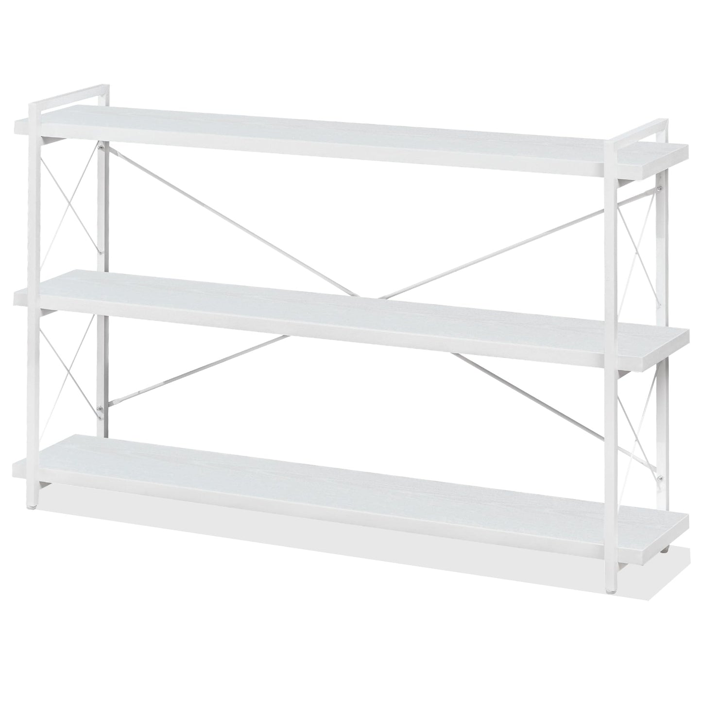 HCHQHS 4-Tier Industrial Bookshelf