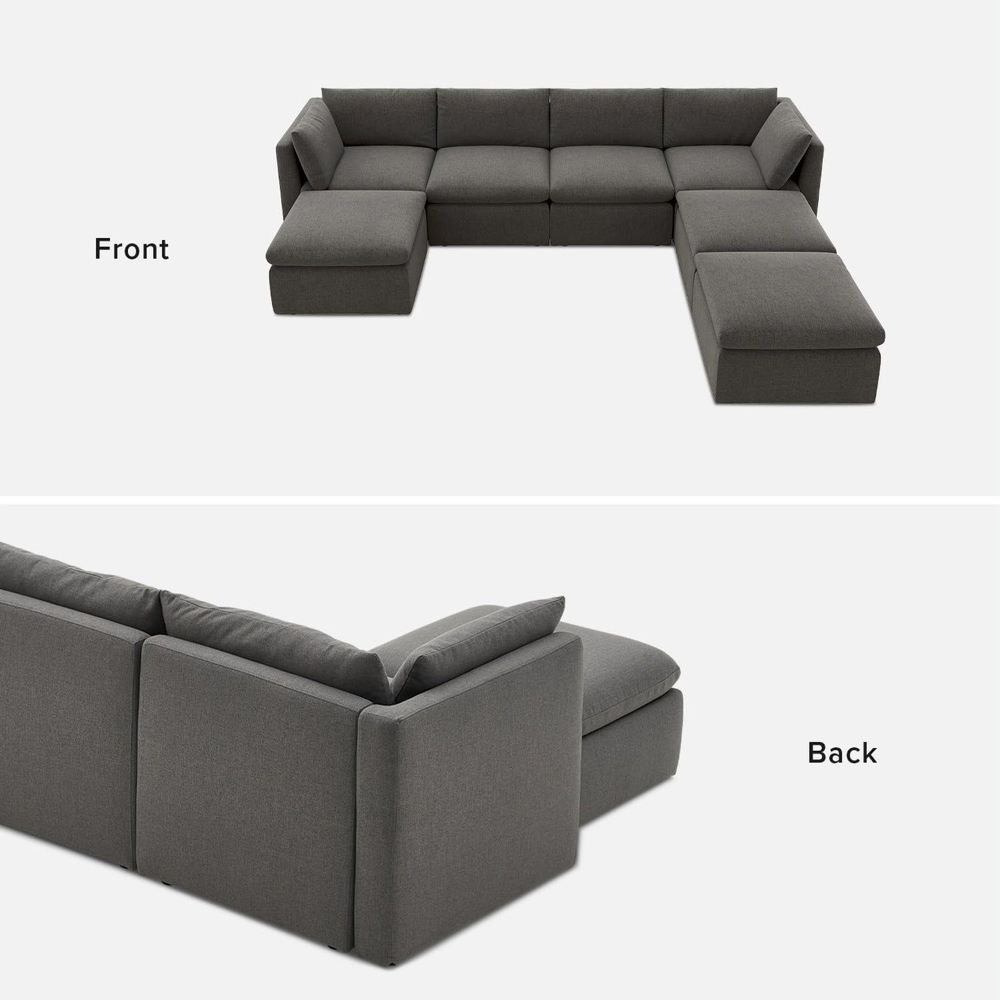 Mopio 6-Seater Modular Sofa Bed