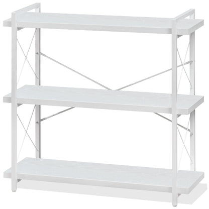 HCHQHS 4-Tier Industrial Bookshelf