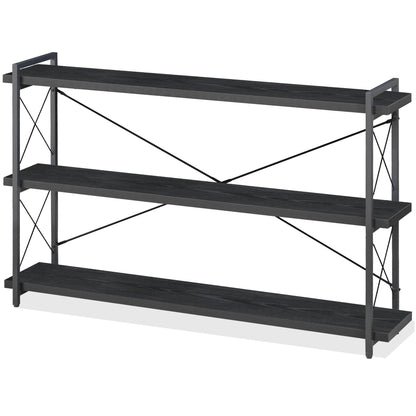 HCHQHS 4-Tier Industrial Bookshelf