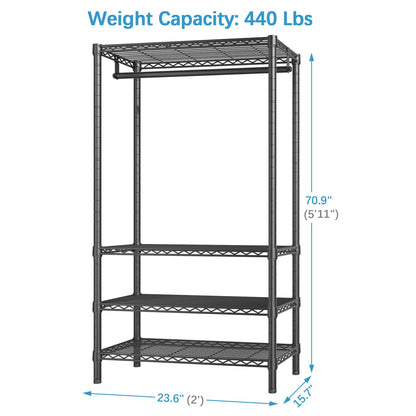 VIPEK V1 4-Tier Heavy Duty Garment Rack