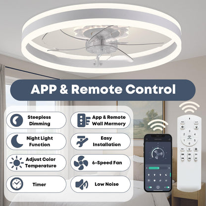 20" Ceiling Fan with Light