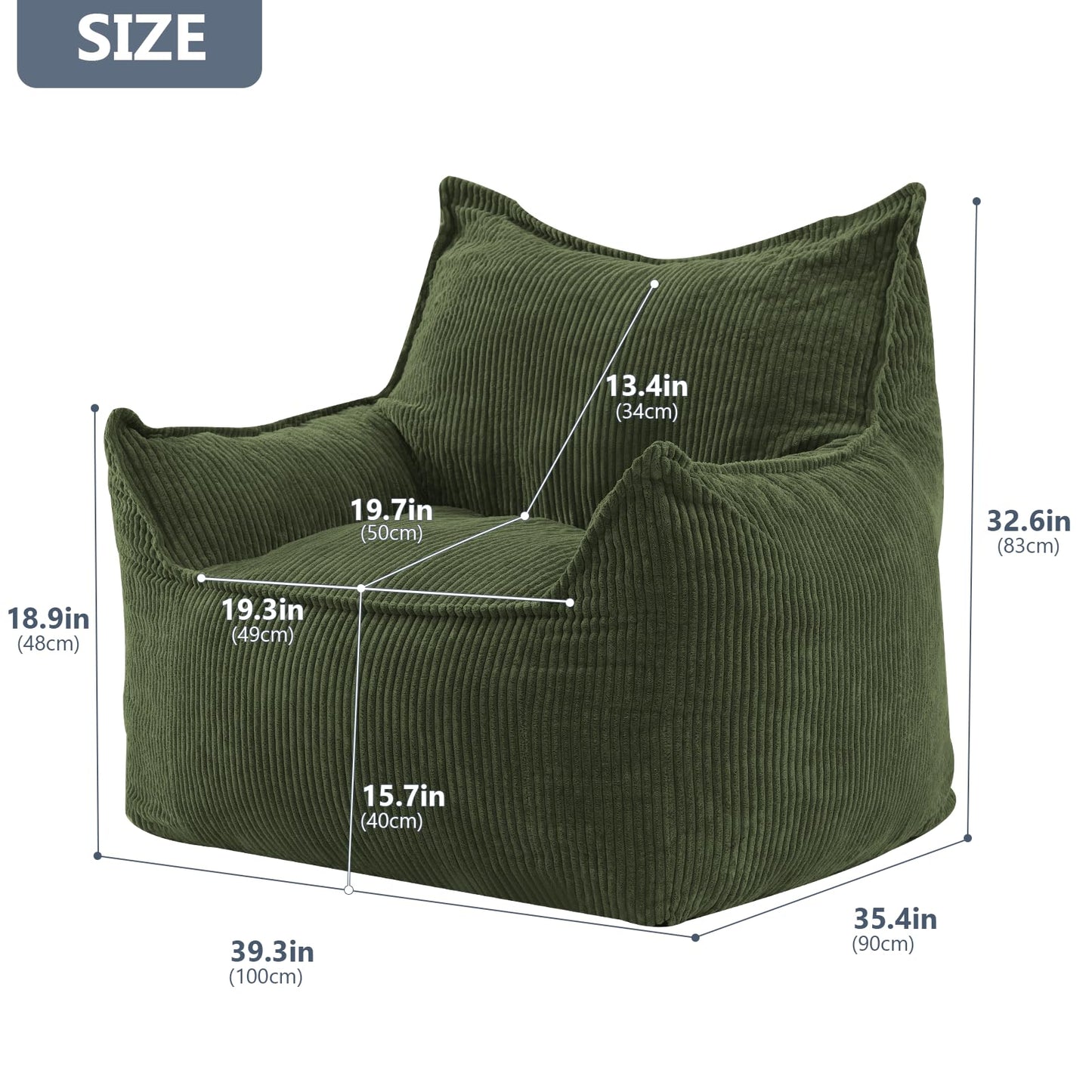 Giant Bean Bag Sofa