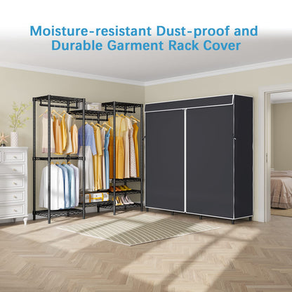VIPEK V5C Heavy Duty Covered Clothes Rack