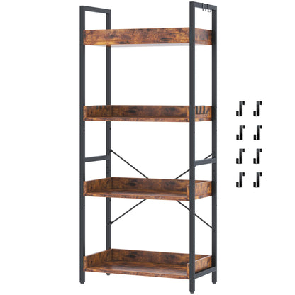 HCHQHS 6-Tier Bookcase