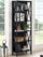 HOMISSUE 7-Tier Rustic Bookshelf