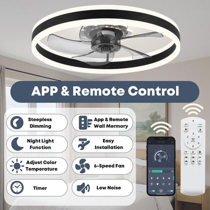 20" Ceiling Fan with Light