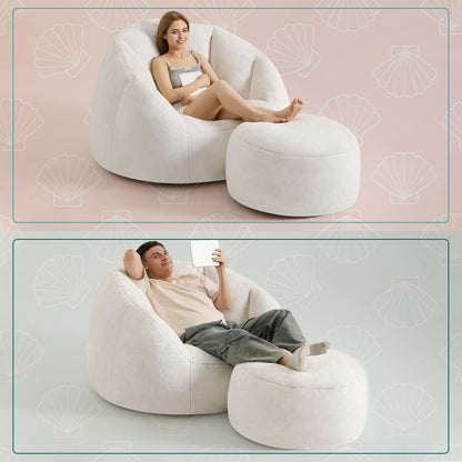 Giant Bean Bag Chair – Beige