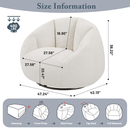 Giant Bean Bag Chair – Beige