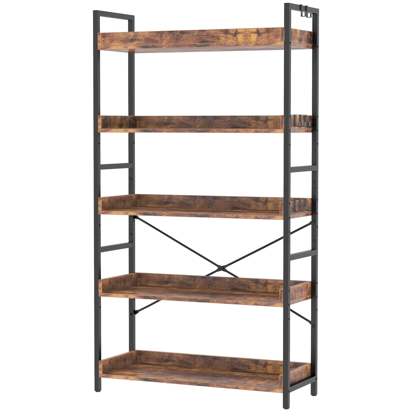 HCHQHS 6-Tier Bookcase