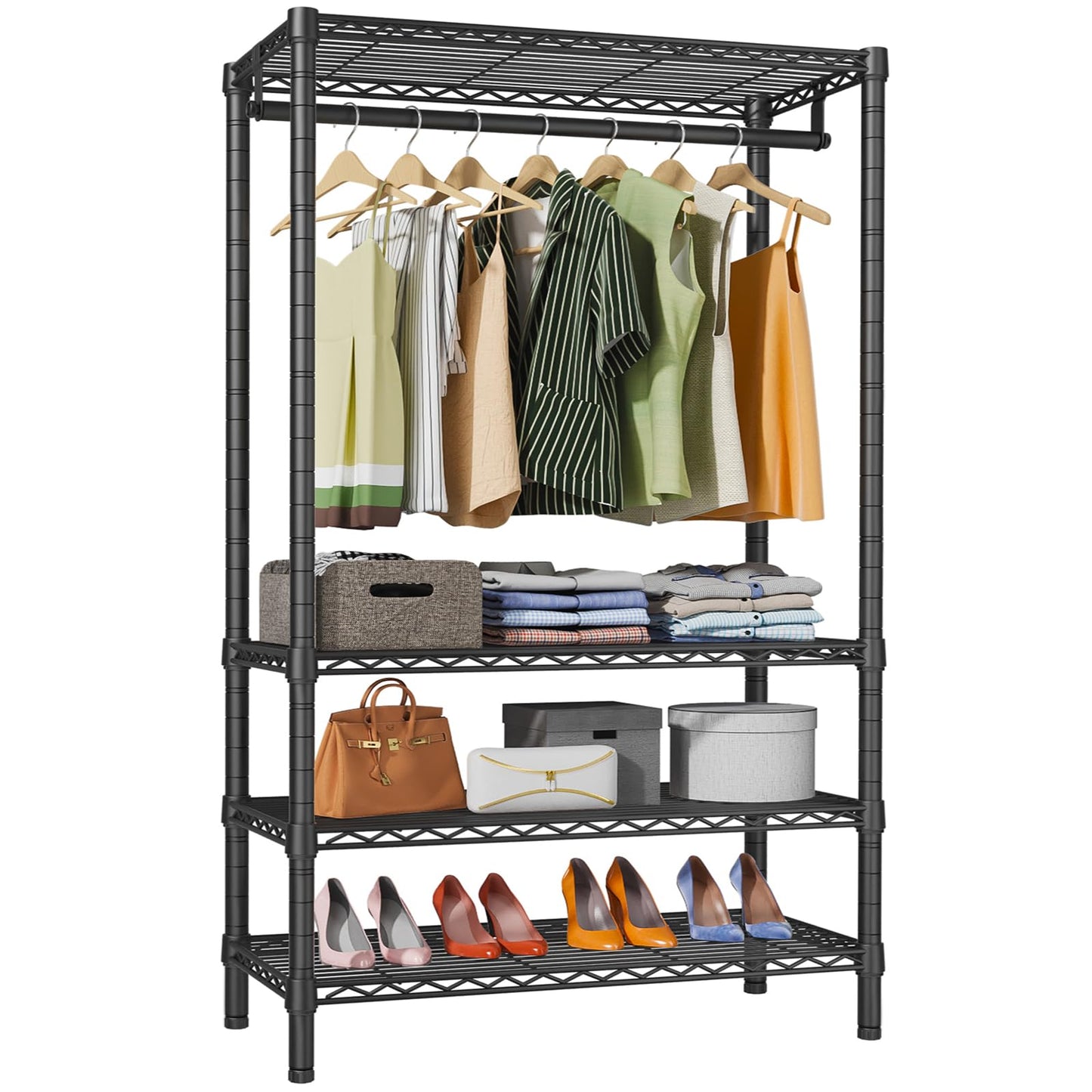 VIPEK V1 4-Tier Heavy Duty Garment Rack