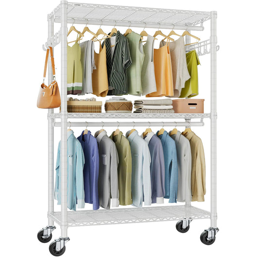 VIPEK R2 Rolling Clothes Rack with Wheels