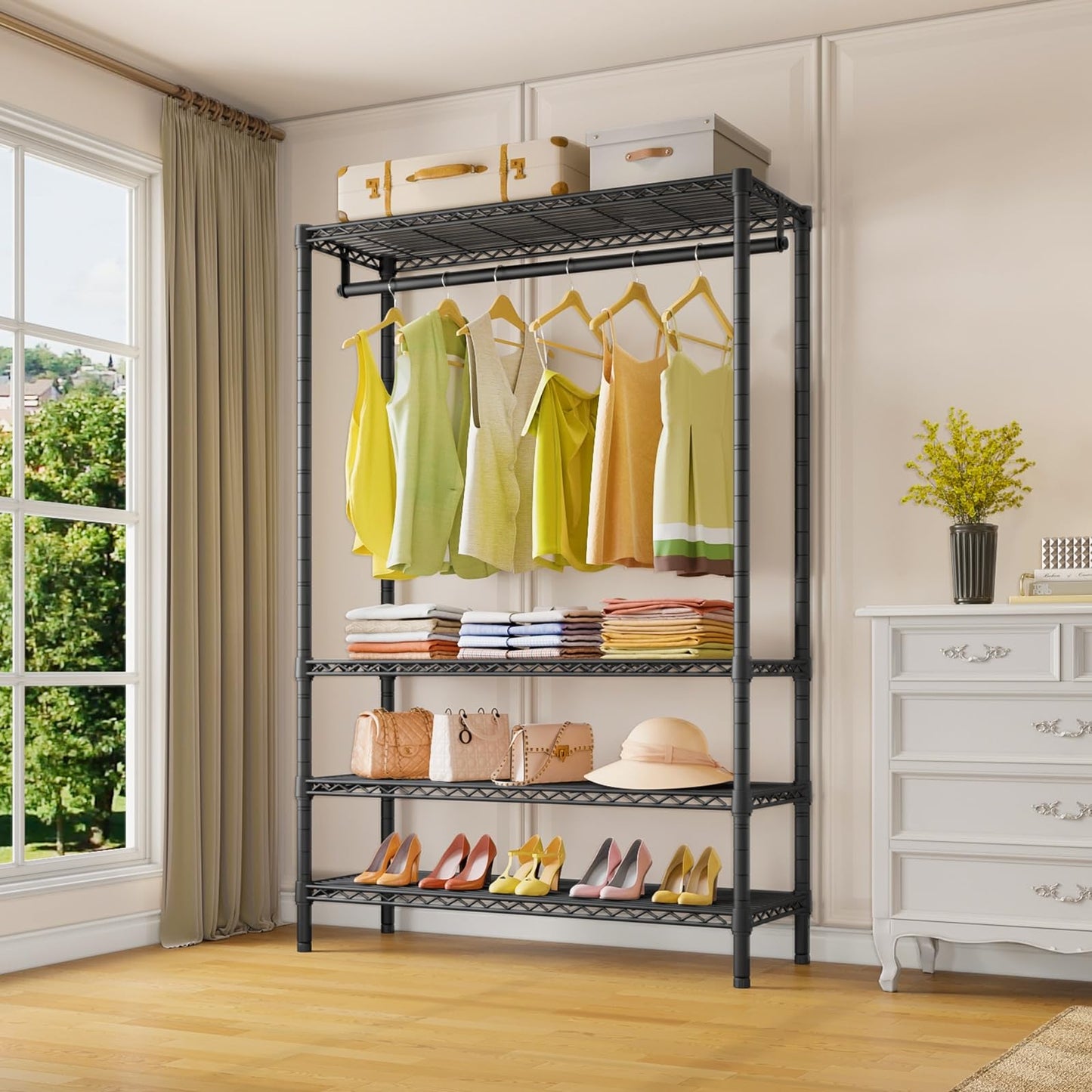 VIPEK V1 4-Tier Heavy Duty Garment Rack