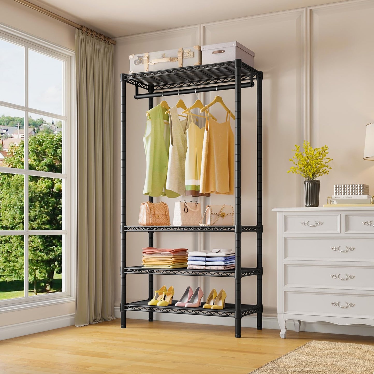 VIPEK V1 4-Tier Heavy Duty Garment Rack
