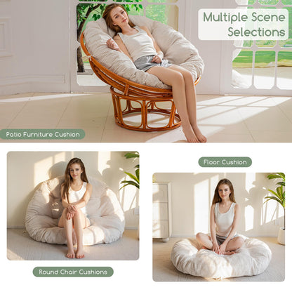 Papasan Chair Cushion 48" Green