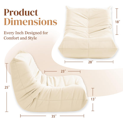 Dark Gray Bean Bag Chair