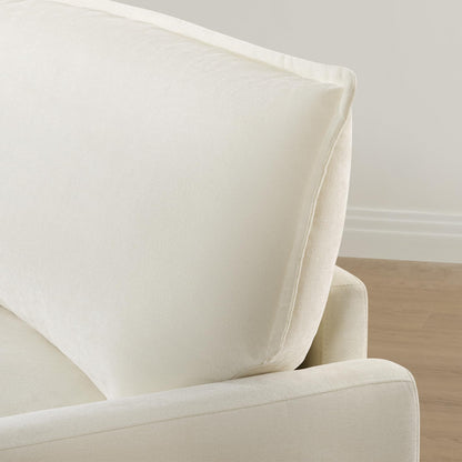 CHITA 6-Seater U Sofa – Cream