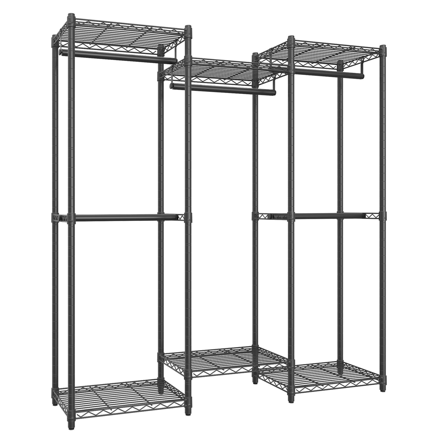 SONGMICS Heavy-Duty Portable Clothes Rack