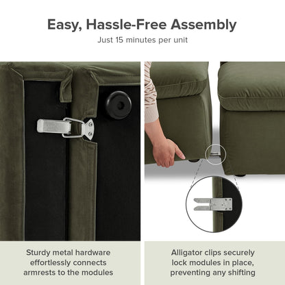 Mopio 6-Seater Modular Sofa Bed