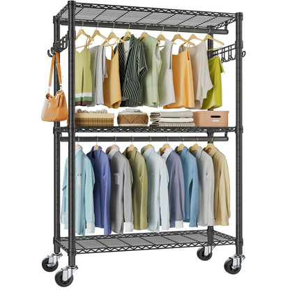 VIPEK R2 Rolling Clothes Rack with Wheels