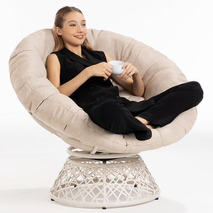 BME 40" Wicker Papasan Chair