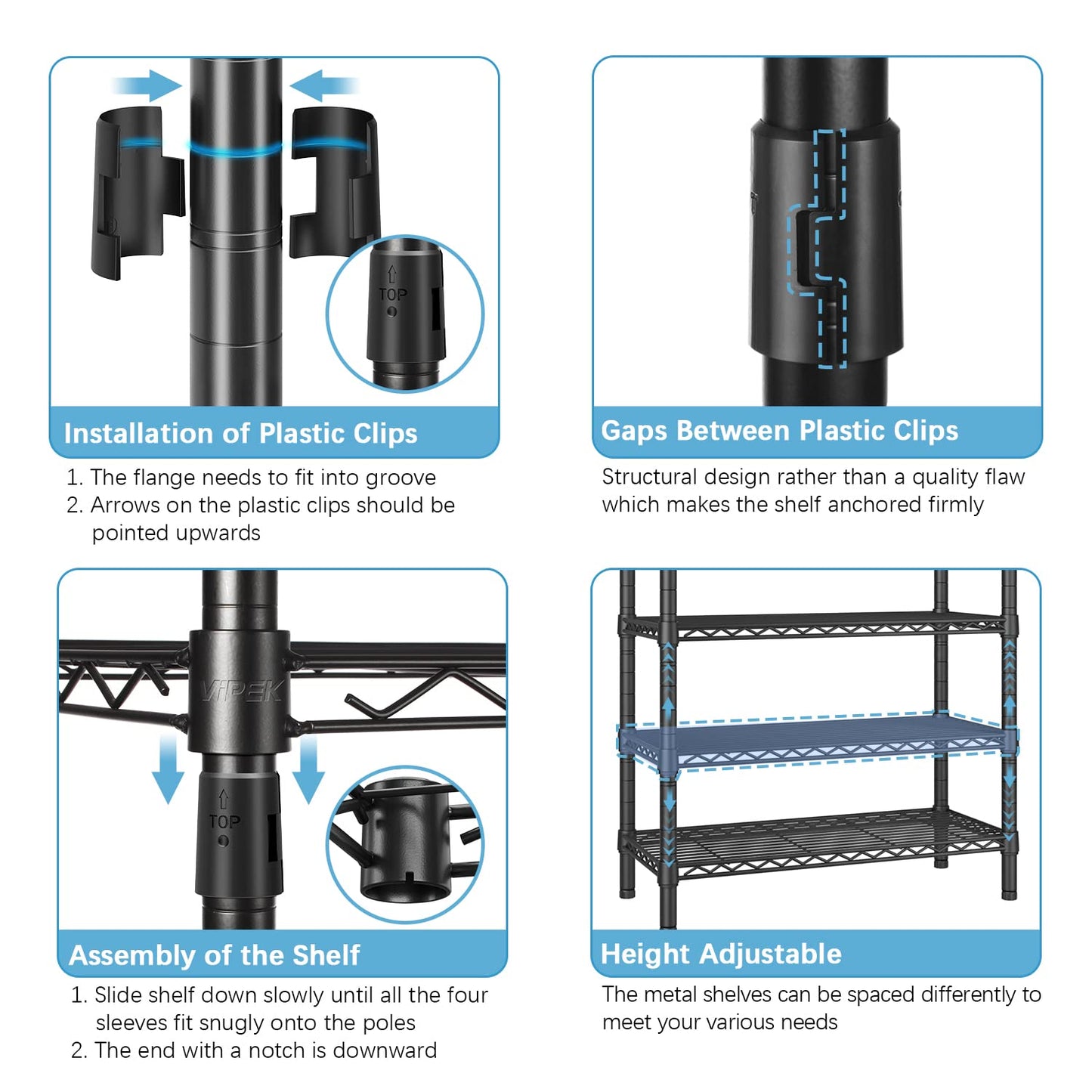 VIPEK R2 Rolling Clothes Rack with Wheels