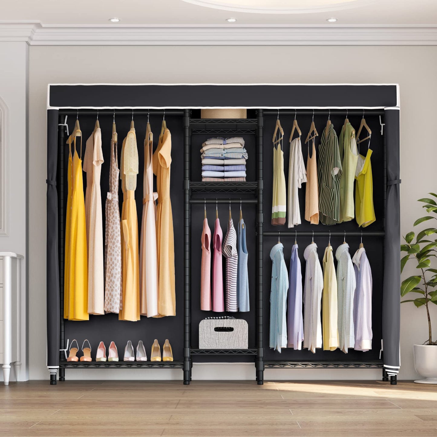 VIPEK 5-Tier Heavy Duty Garment Rack