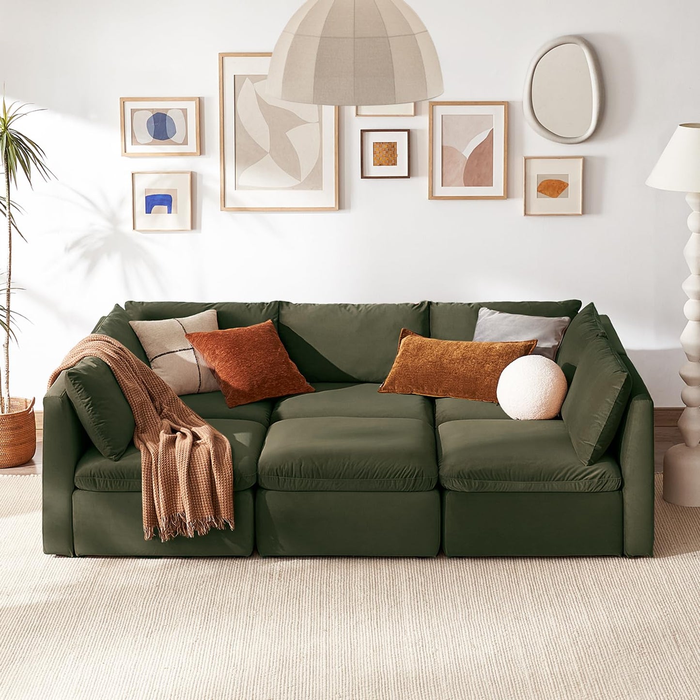 Mopio 6-Seater Modular Sofa Bed