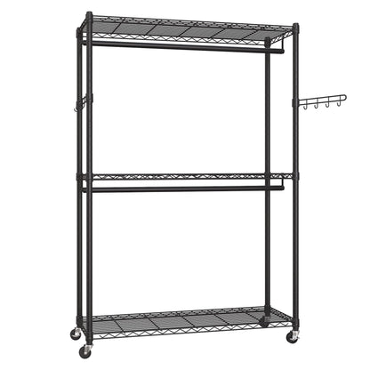 SONGMICS Heavy-Duty Portable Clothes Rack