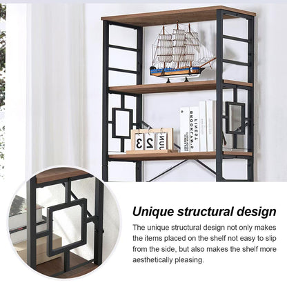 HOMISSUE 84" Metal Bookshelf