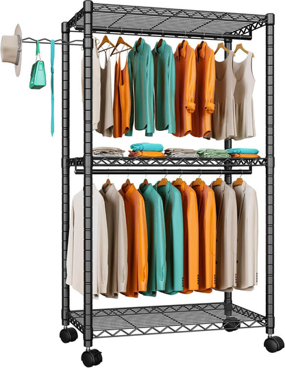 PUNION 7-Tier Portable Garment Rack
