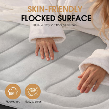 DIVON 18" Queen Air Mattress with Built-In Pump