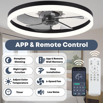 20" Ceiling Fan with Light