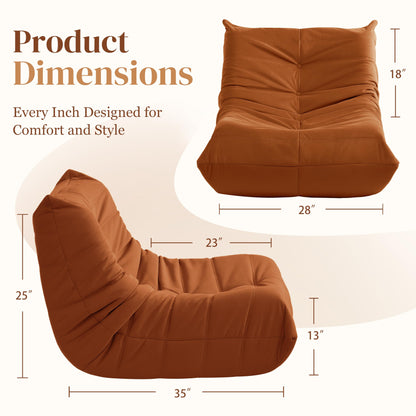 Dark Gray Bean Bag Chair