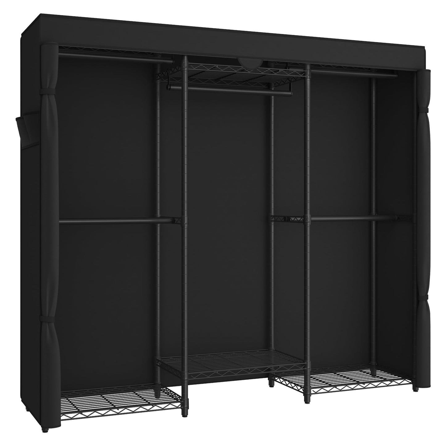 SONGMICS Heavy-Duty Portable Clothes Rack