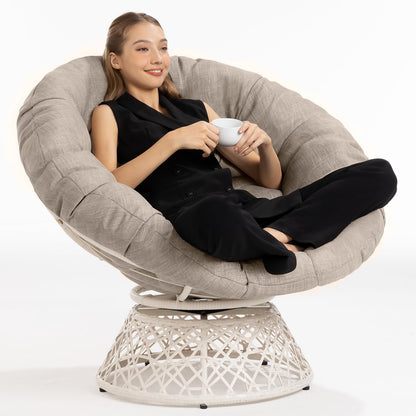 BME 40" Wicker Papasan Chair