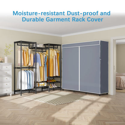 VIPEK V5C Heavy Duty Covered Clothes Rack