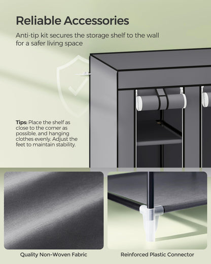 SONGMICS Portable Closet Wardrobe
