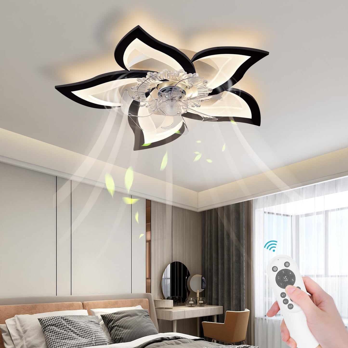 Ceiling Fan Light – Dimmable