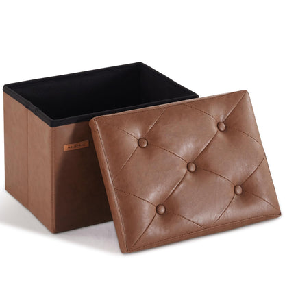 HAUSFRAU 31.5" Storage Ottoman Bench