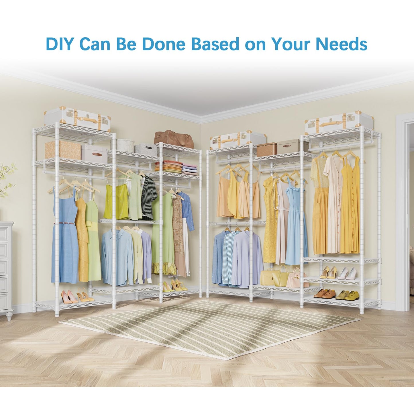 VIPEK V5 Heavy Duty Portable Clothes Rack