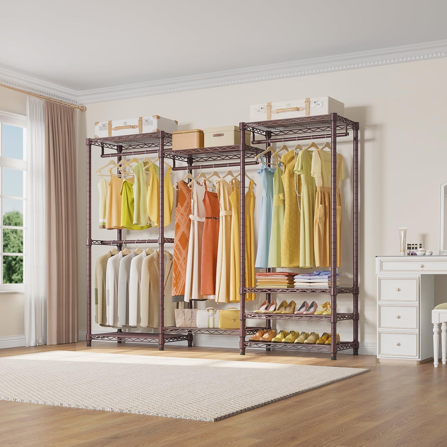 VIPEK V5 Heavy Duty Portable Clothes Rack